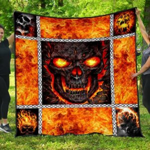 Skull Quilt  01992  Quilt